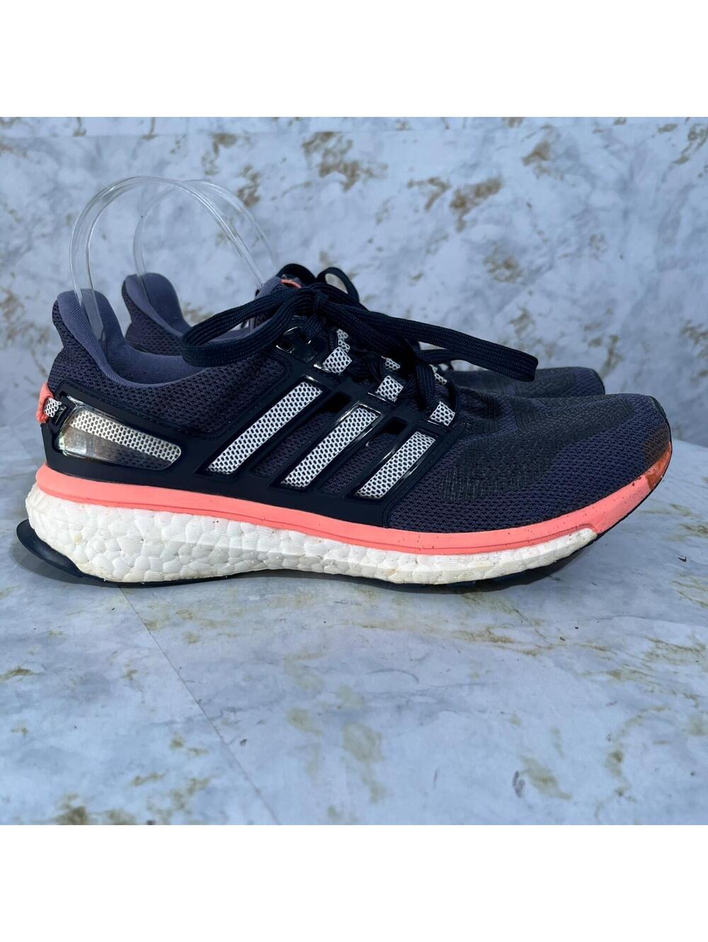Adidas Energy Boost 3 Women's Size 9 Running Shoes Blue Orange Athletic Sneakers